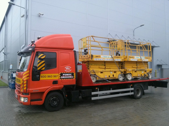 Transport koparek Poznan